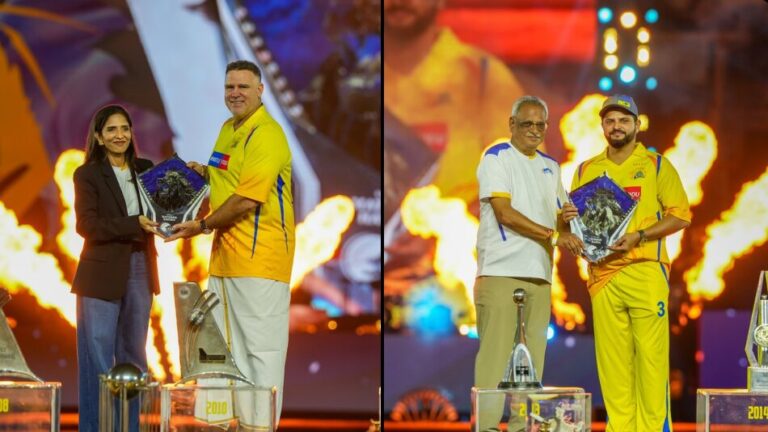 CSK Inducts Suresh Raina and Matthew Hayden into Franchise Hall of Fame
